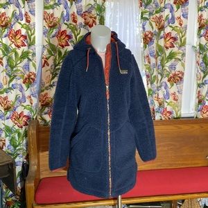 LL Bean Fleece coat